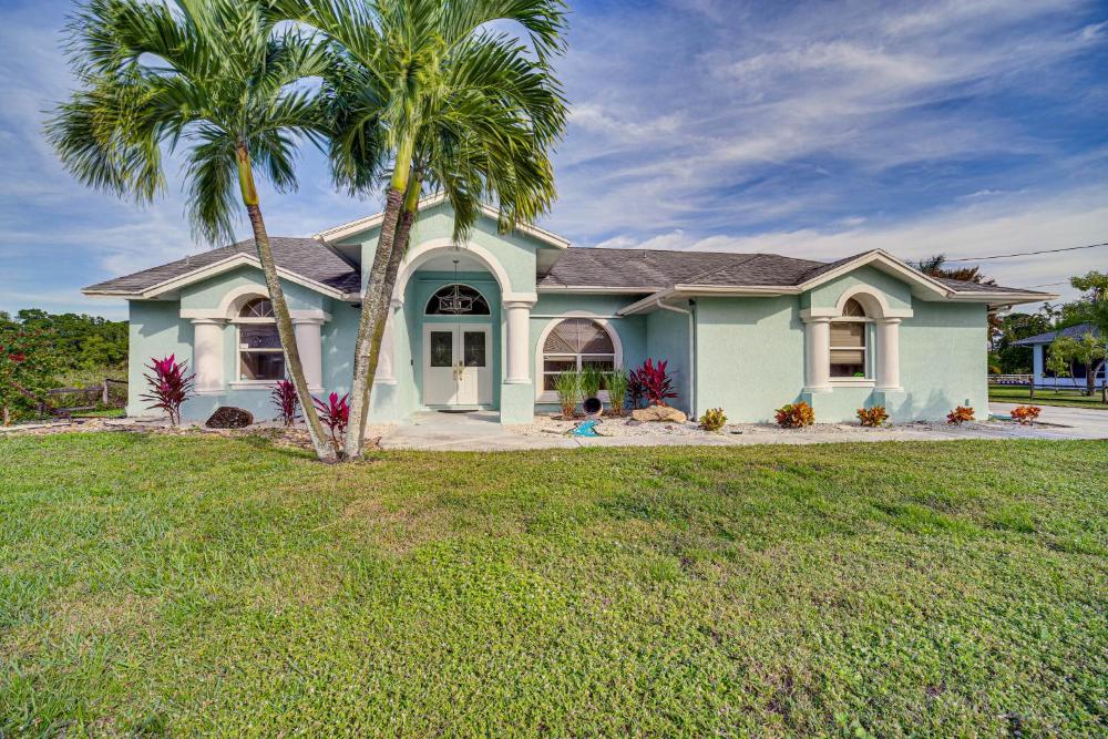 Port St Lucie Canal-Front Home with Heated Pool!